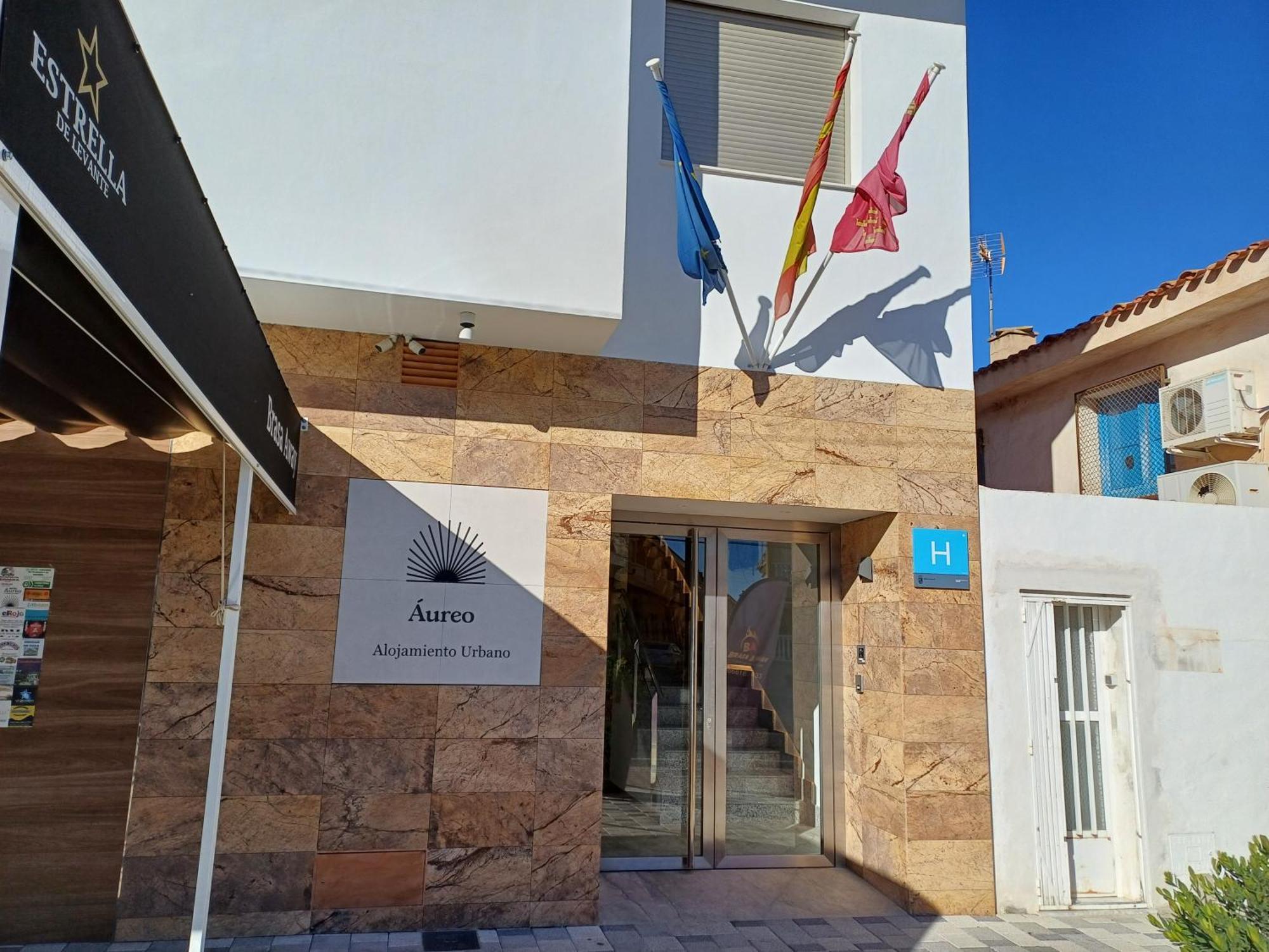 Aureo Alojamiento Urbano Abarán Buitenkant foto